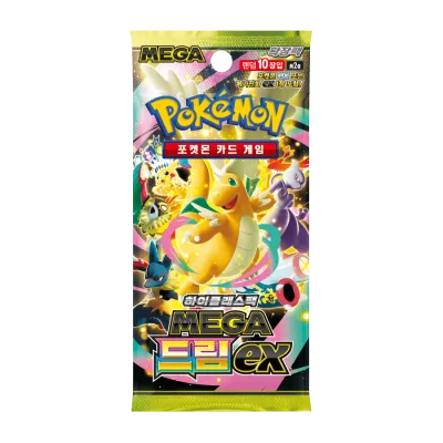 Pokemon Mega Dream EX Booster Pack (Korean)