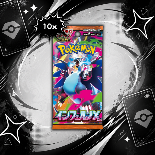 Pokemon TCG: 10x Inferno x Booster Packs (JP)
