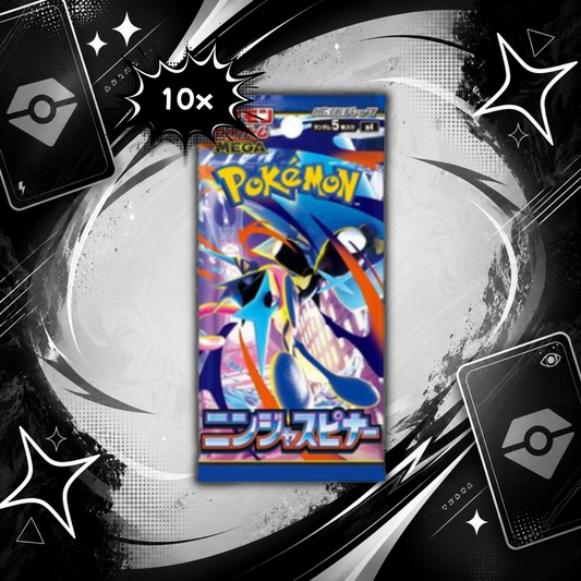 Pokemon TCG: 10x Ninja Spinner Booster Packs (JP)