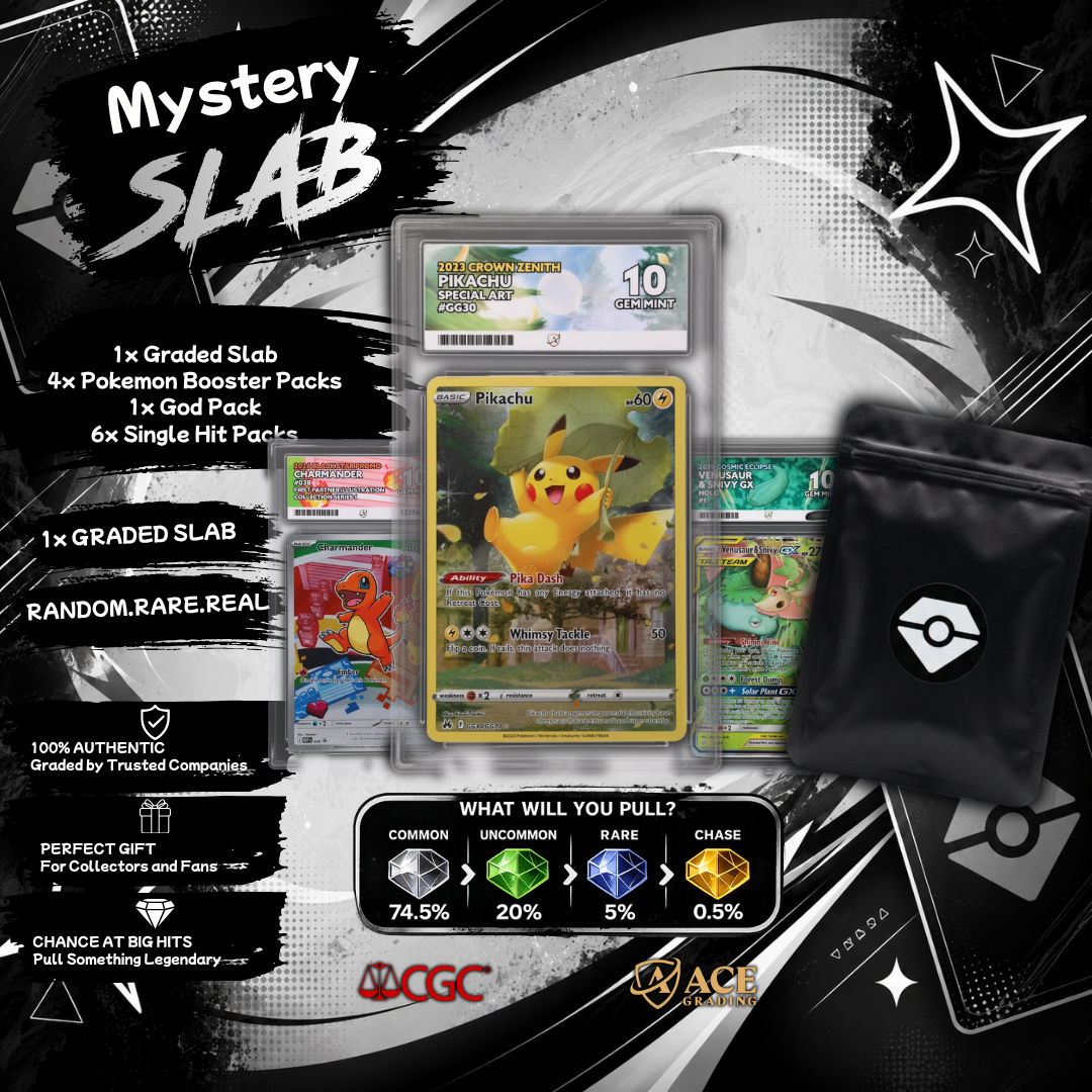 Pokemon TCG: Mystery Slab Bundle